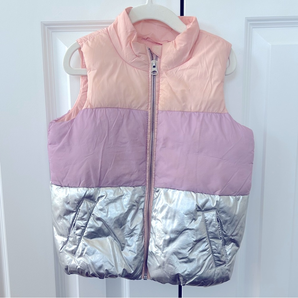 Gymboree Colorblock Puffer Vest